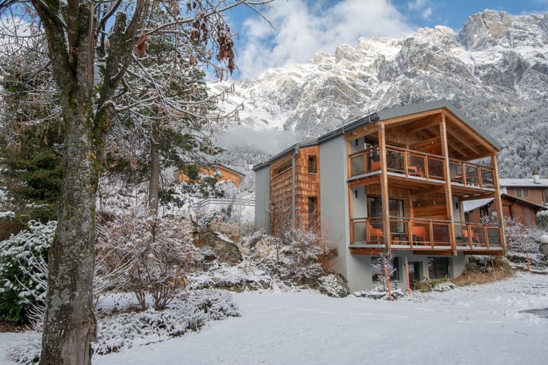 Chalet individuel / maison d’hôtes aux Vérines (Chamoson) (2)