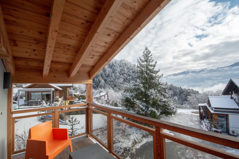 Chalet individuel / maison d’hôtes aux Vérines (Chamoson) (19)