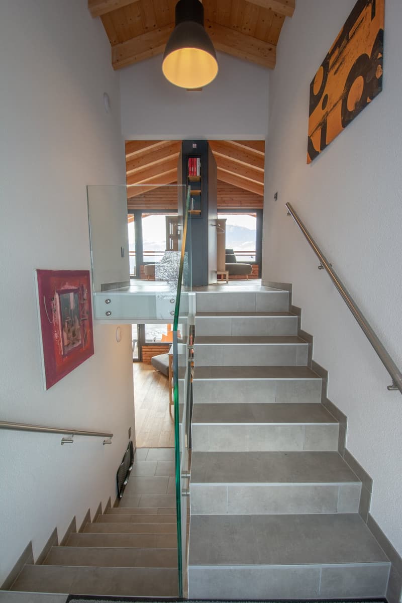 Chalet individuel / maison d’hôtes aux Vérines (Chamoson) (23)