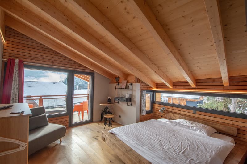 Chalet individuel / maison d’hôtes aux Vérines (Chamoson) (11)