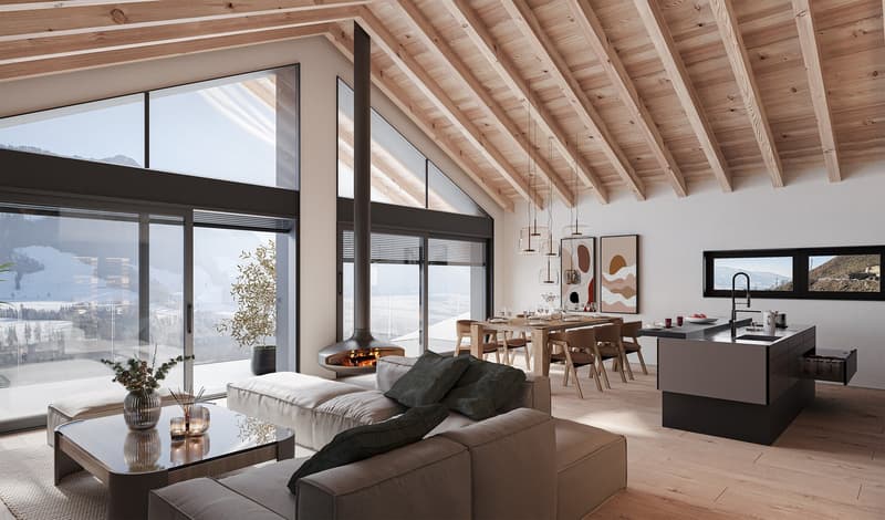 Chalets d'architecte de 4,5 pièces à Châtel-sur-Montsalvens (5)