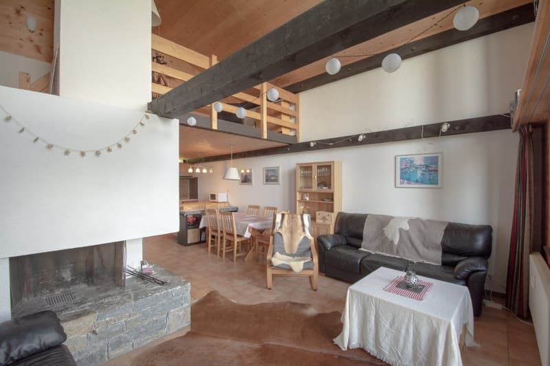 Chalet de 5.5 pièces idéalement situé sur les pistes à Gryon (4)