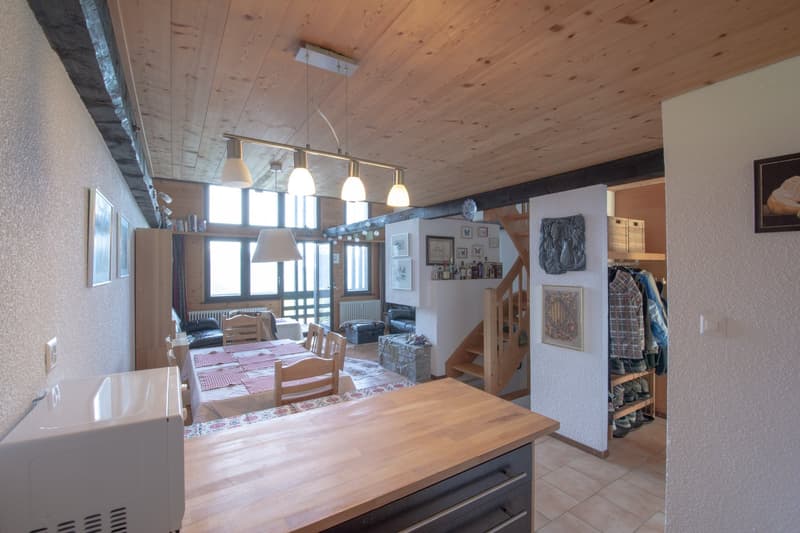 Chalet de 5.5 pièces idéalement situé sur les pistes à Gryon (8)