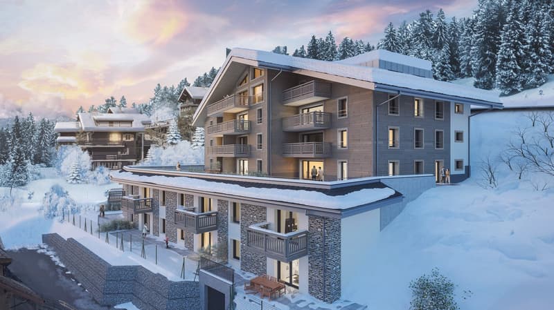Appartements de 2,5 pièces dans une nouvelle résidence à Gryon. (2)