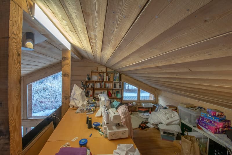 Grand chalet individuel  avec un appartement de 3.5 pièces attenant (15)