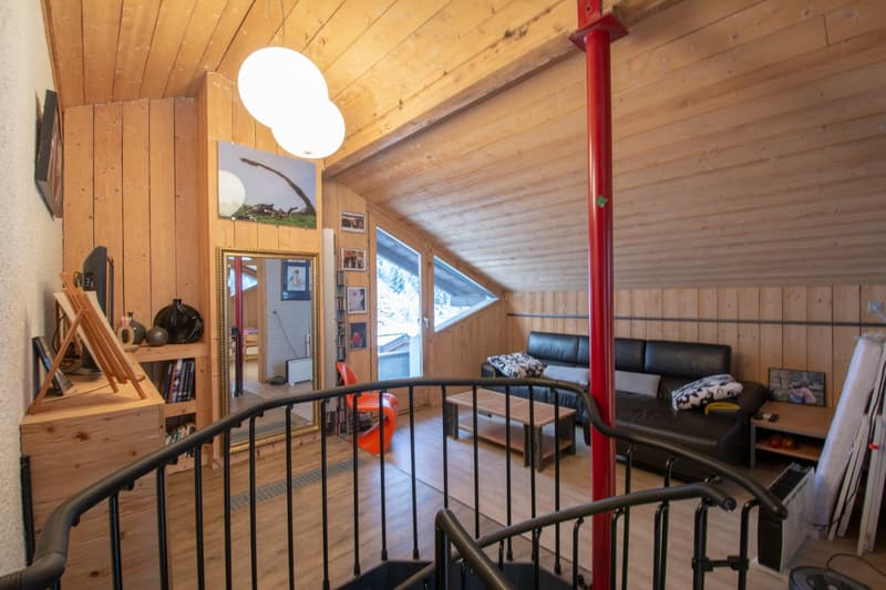 Grand chalet individuel  avec un appartement de 3.5 pièces attenant (11)
