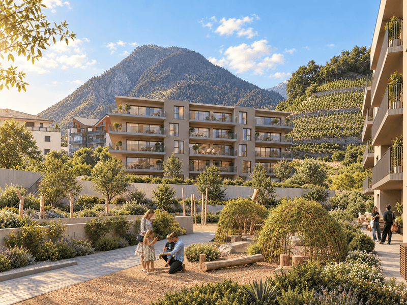 Appartements de 4.5 pièces dans une nouvelle résidence à Chamoson (10)