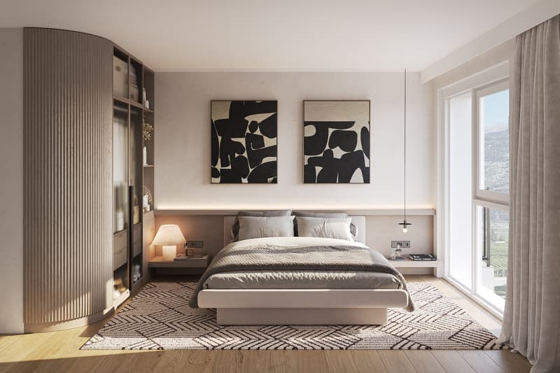 Grands appartements de 3.5 pièces dans une nouvelle résidence à Chamoson (8)