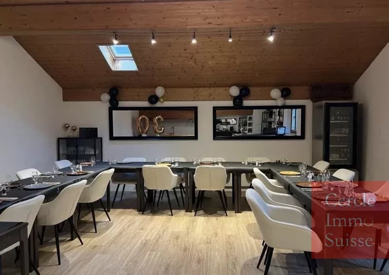 Opportunité rare – Fonds de commerce : Restaurant à reprendre (Sàrl) – CHF 100’000 (sans les murs) (2)