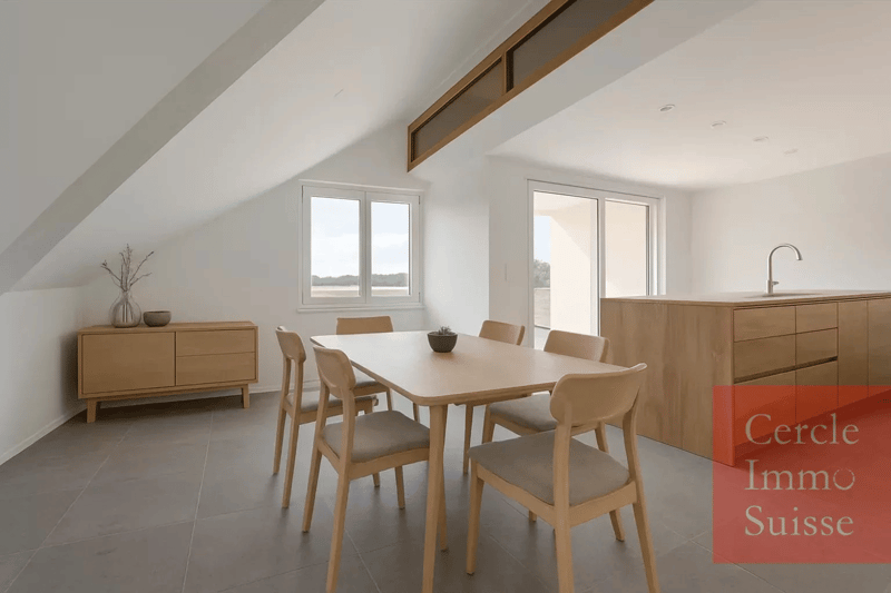 Appartement en attique à Poliez-Pittet (5)