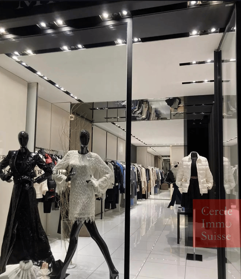 Boutique haut de gamme à vendre au centre-ville de Genève, quartier Rive (1)