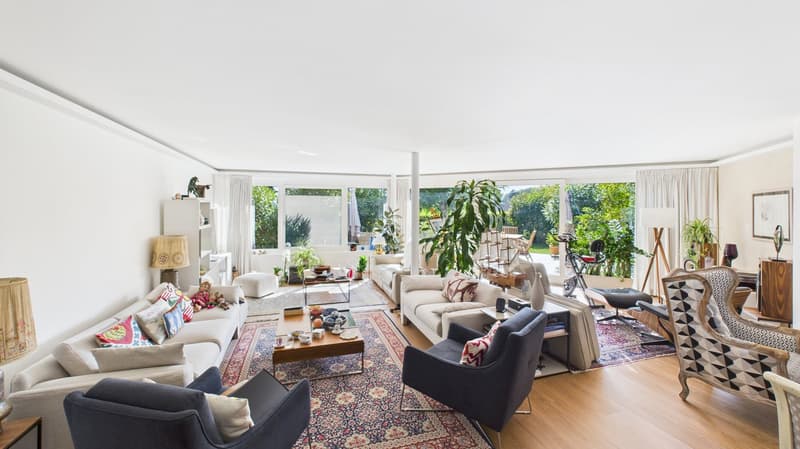 Maison familiale en demi-niveaux avec jardin arboré (2)