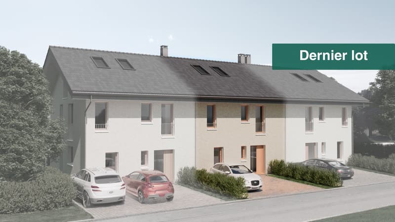 Maison mitoyenne neuve de 5.5 pièces à Marsens – dernier lot - permis de construire en force! (3)