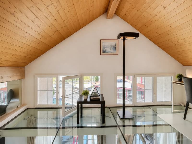 Bright duplex with generous volumes in the heart of Jorat (10)