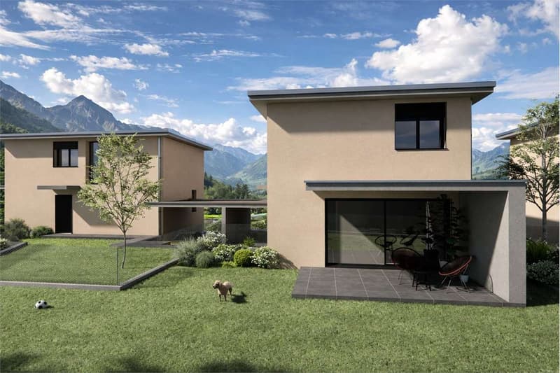 NUOVO PROGETTO: Moderna casa unifamiliare 4.5 locali con giardino (1)