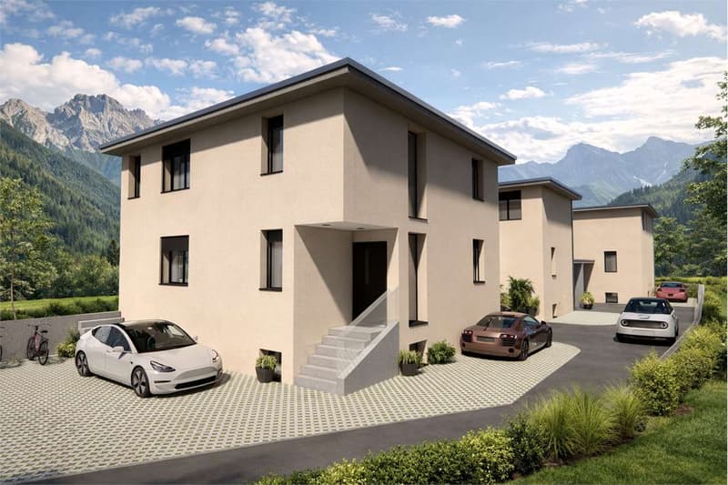 NUOVO PROGETTO: MODERNA CASA BIFAMILIARE (1)