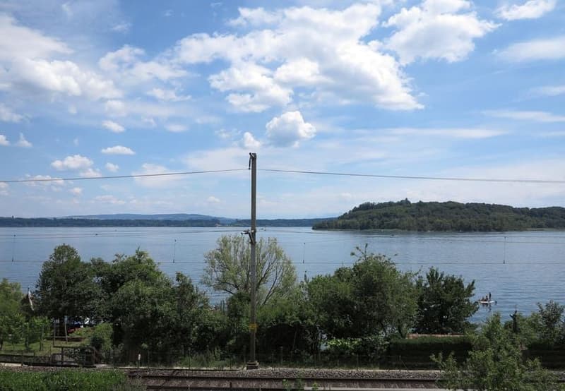 Charmante 4-Zimmer-Maisonette-Wohnung mit Balkon und Seeblick in Ligerz (2)