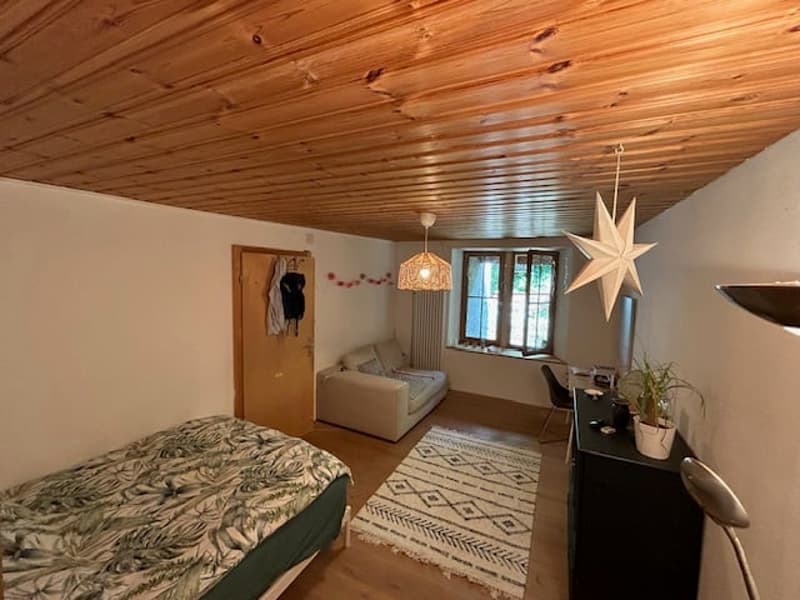 Charmante  3 ½  Zimmer Altbauwohnung mit Seeblick und privater grosser Terrasse in Ligerz (7)
