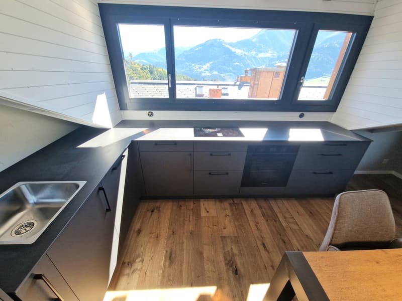 Kochen und die traumhafte Aussicht geniessen