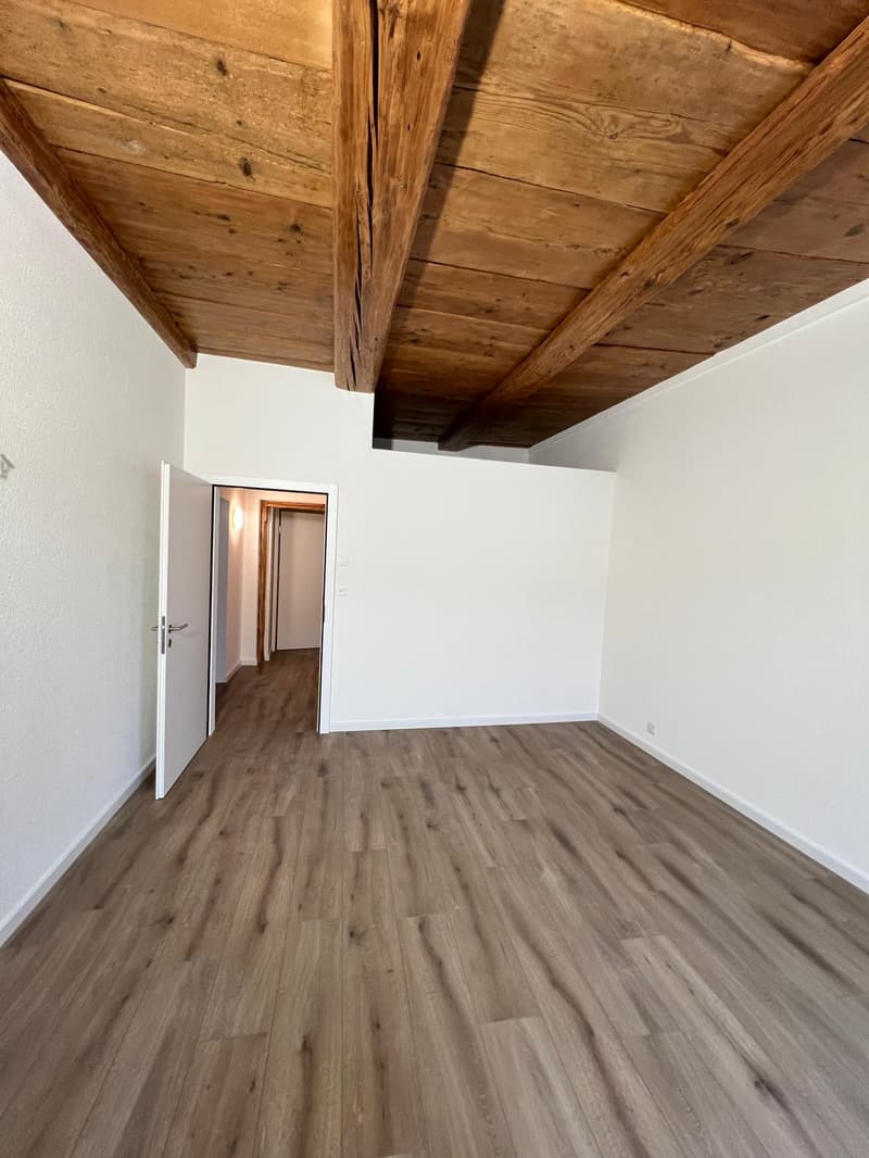 Neu renovierte 3.5 Zimmerwohnung mitten im Städtli (2)