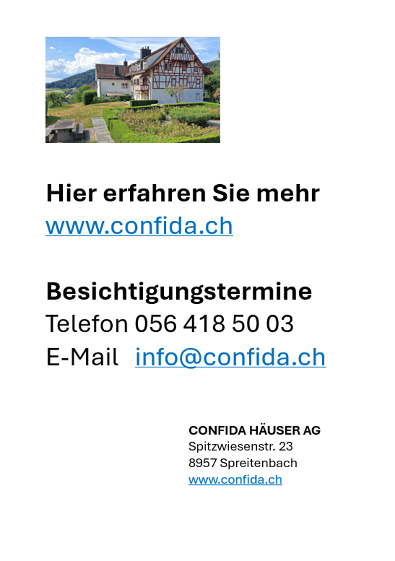 Dachwohnung mit Ausblick - zentrumsnah in Oetwil an der Limmat (15)