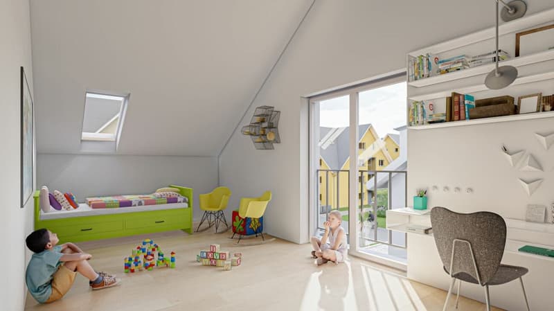 Neubau 6.5-Zi.-Doppeleinfamilienhaus mit Garten in Saland (8)