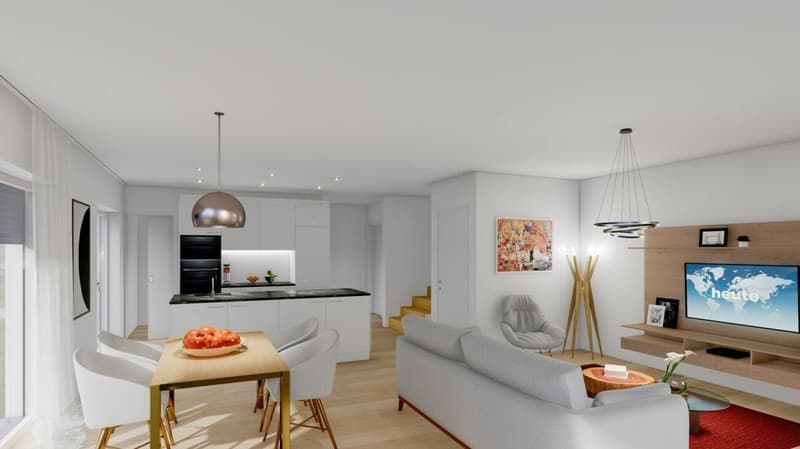 Neubau 6.5-Zi.-Doppeleinfamilienhaus mit Garten in Saland (6)