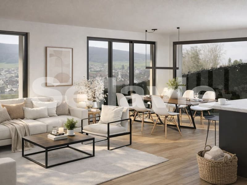Exklusives Neubau Domizil mit Panorama Wolkenblick! (2)