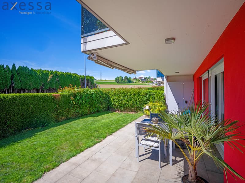 3.5 Zimmer-Gartenwohnung mit eigenem Gartenanteil in Fischbach-Göslikon (13)