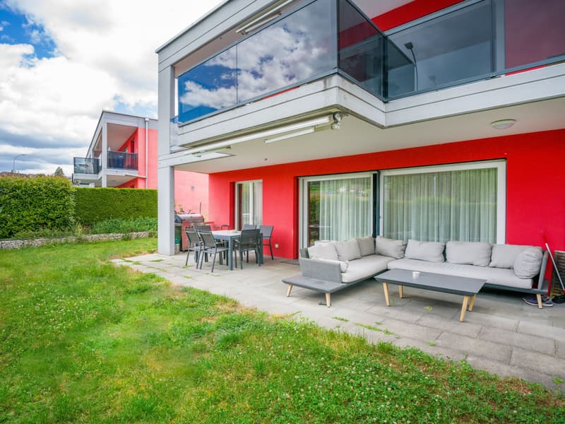 4.5 Zimmer-Gartenwohnung mit eigenem Gartenanteil in Fischbach-Göslikon (10)
