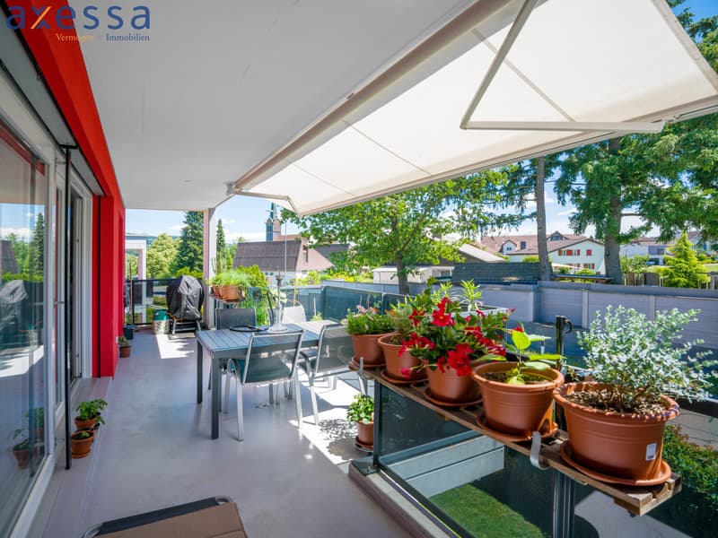 Sonnige 3.5 Zimmerwohnung im Obergeschoss mit Südbalkon in Fischbach-Göslikon (13)
