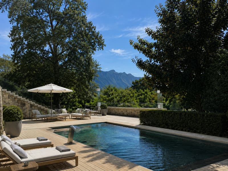 Majestueuse villa de 15 pièces à Clarens – Luxe, vue lac et montagnes (16)