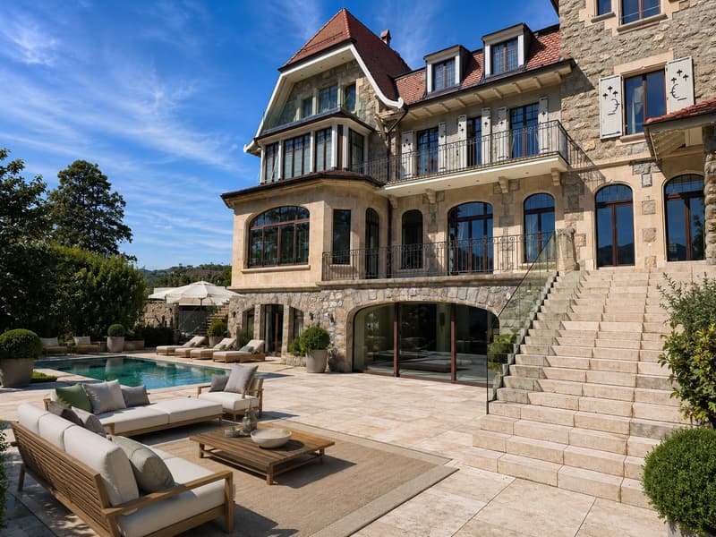 Majestueuse villa de 15 pièces à Clarens – Luxe, vue lac et montagnes (17)