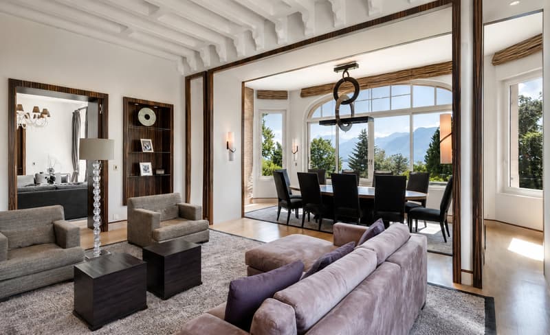 Majestueuse villa de 15 pièces à Clarens – Luxe, vue lac et montagnes (5)
