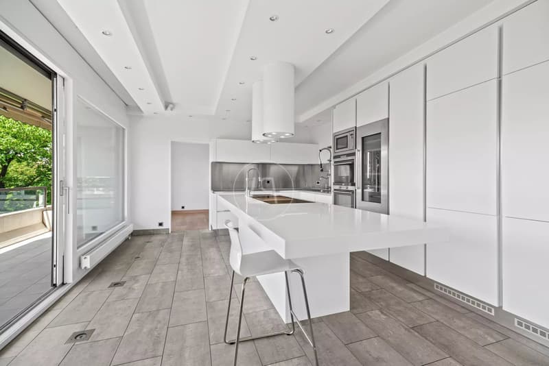 Beautiful 6,5 rooms duplex, pool, garden in the heart of Champel (7)