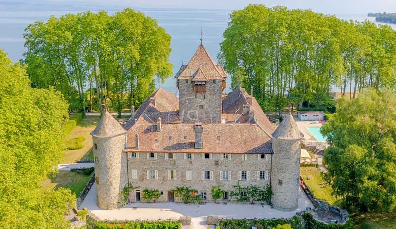 Exceptional waterfront château near Geneva (2)
