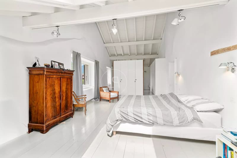 Beautiful renovated farmhouse with swimming pool in Genolier (9)