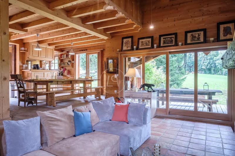 Charmant chalet d'exception à proximité de Megève (5)