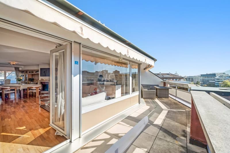 Beautiful duplex penthouse in the heart of Champel (5)