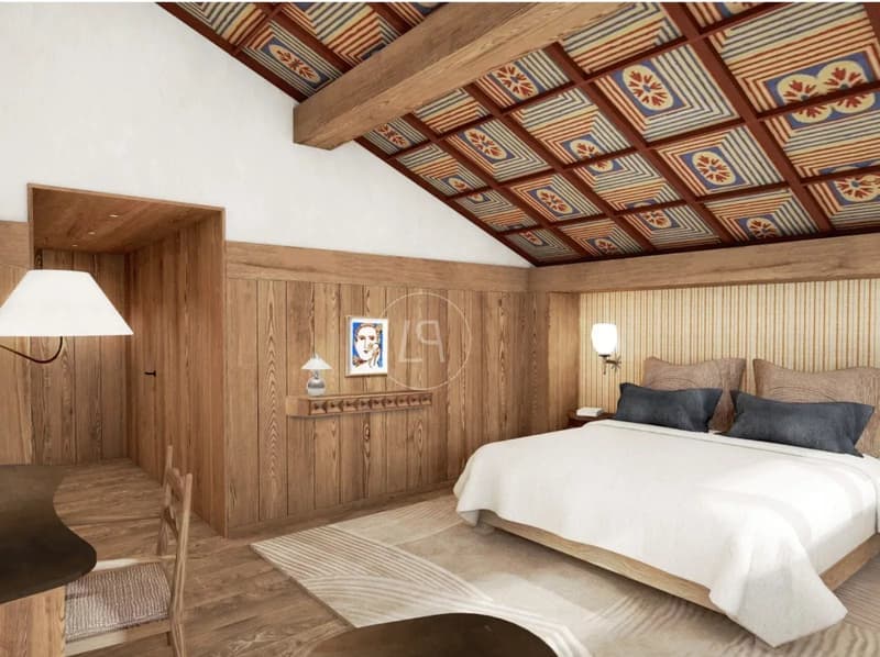 Megève ? Mont d'Arbois | Historic chalet to reinvent (11)