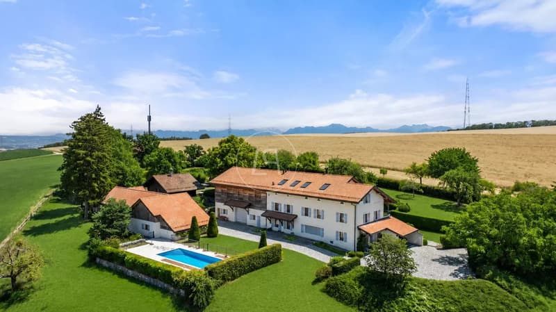 Elegant renovated farmhouse with swimming pool, Essertines-sur-Rolle (6)