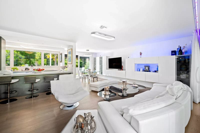 Superbe propriété contemporaine au calme, à Thônex (8)
