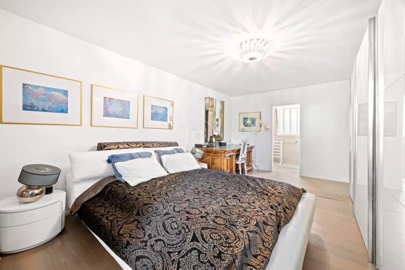 Superbe propriété contemporaine au calme, à Thônex (11)