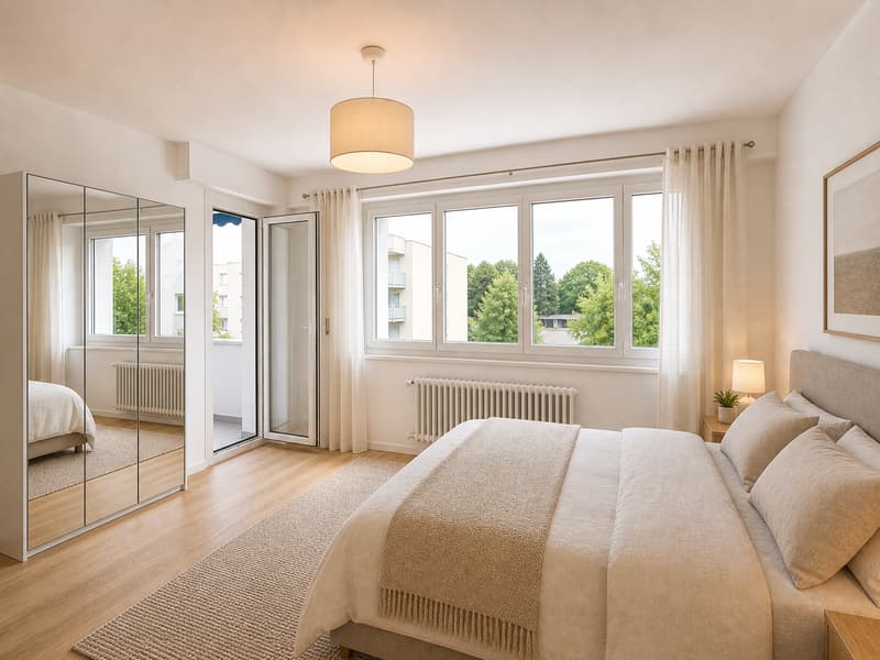 Appartement 4.5 pièces lumineux avec balcon à Lausanne (8)