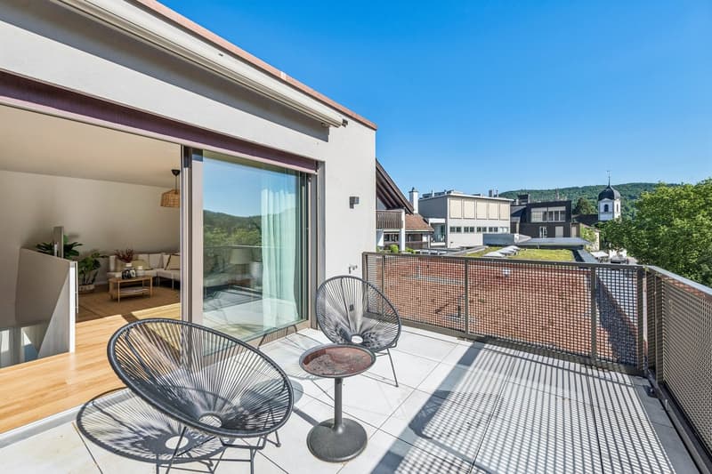Zwei Ebenen, 33 m² Aussenraum – mitten in Baden (7)