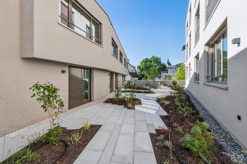 Zwei Ebenen, 33 m² Aussenraum – mitten in Baden (1)