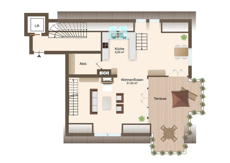 Traumhafte 4.5-Zimmer-Wohnung mit Seeblick in Oberrieden (27)
