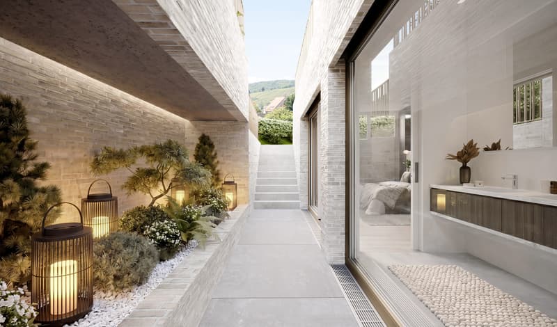 Elegante und stilvolle 4.5-Zimmer-Maisonette mit grossem privatem Garten in Biel-Benken kaufen Bezug 1.Quartal 2028 (7)