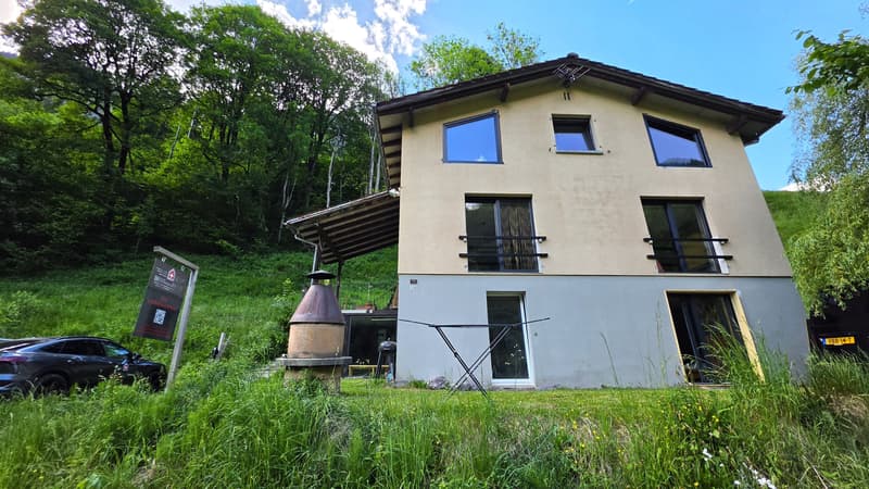 6-Zimmer-Zweifamilienhaus mit Panorama, Schwendi im Weisstannental SG (2)