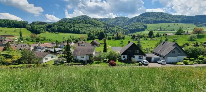Grosses Baugrundstück mit Weitsicht in Bretzwil kaufen (1)